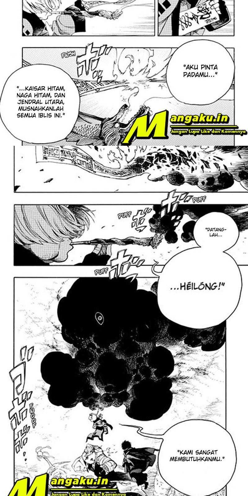 Ao no Exorcist — Chapter 133, halaman 6