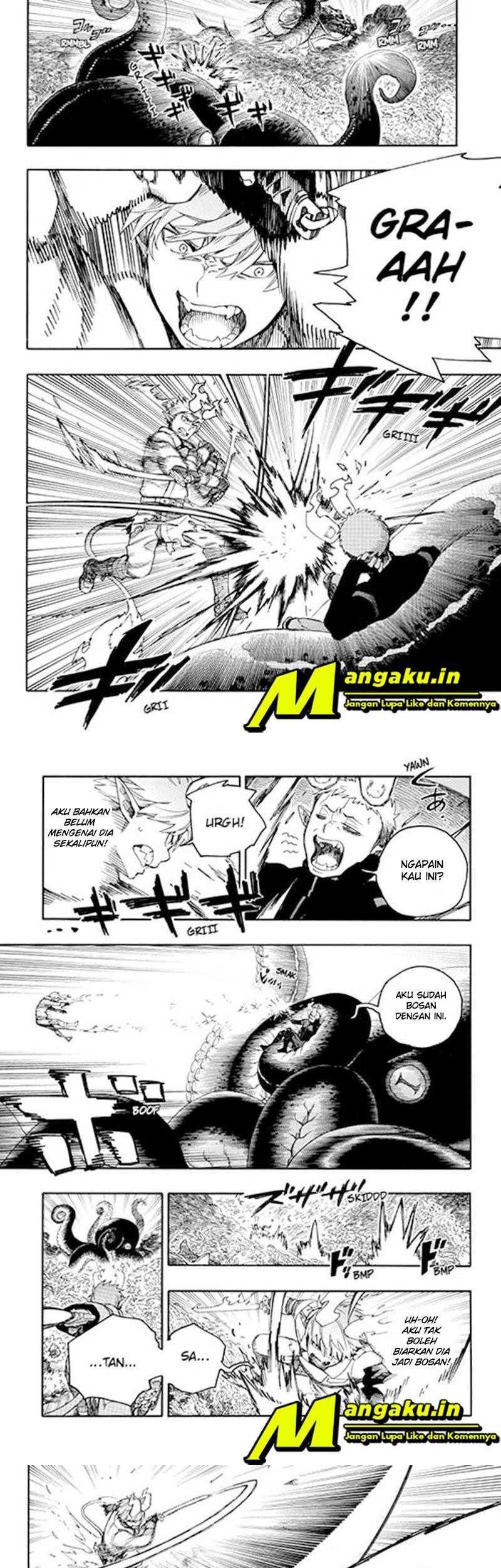 Ao no Exorcist — Chapter 133, halaman 9