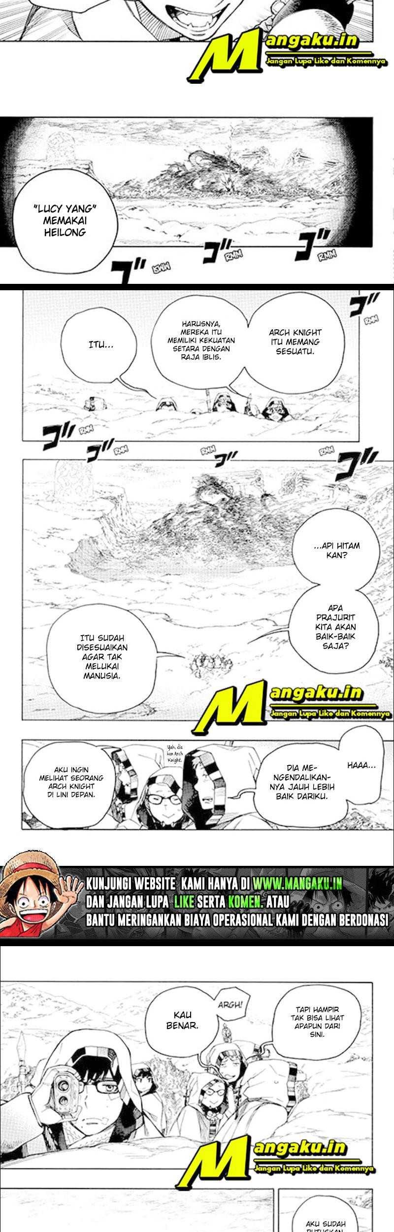 Ao no Exorcist — Chapter 133, halaman 11
