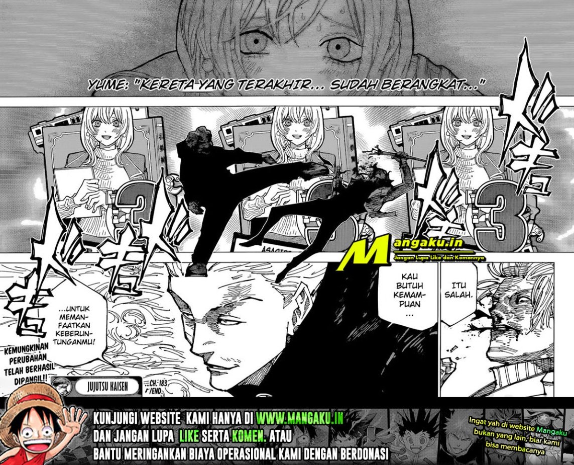 Jujutsu Kaisen — Chapter 183, halaman 19
