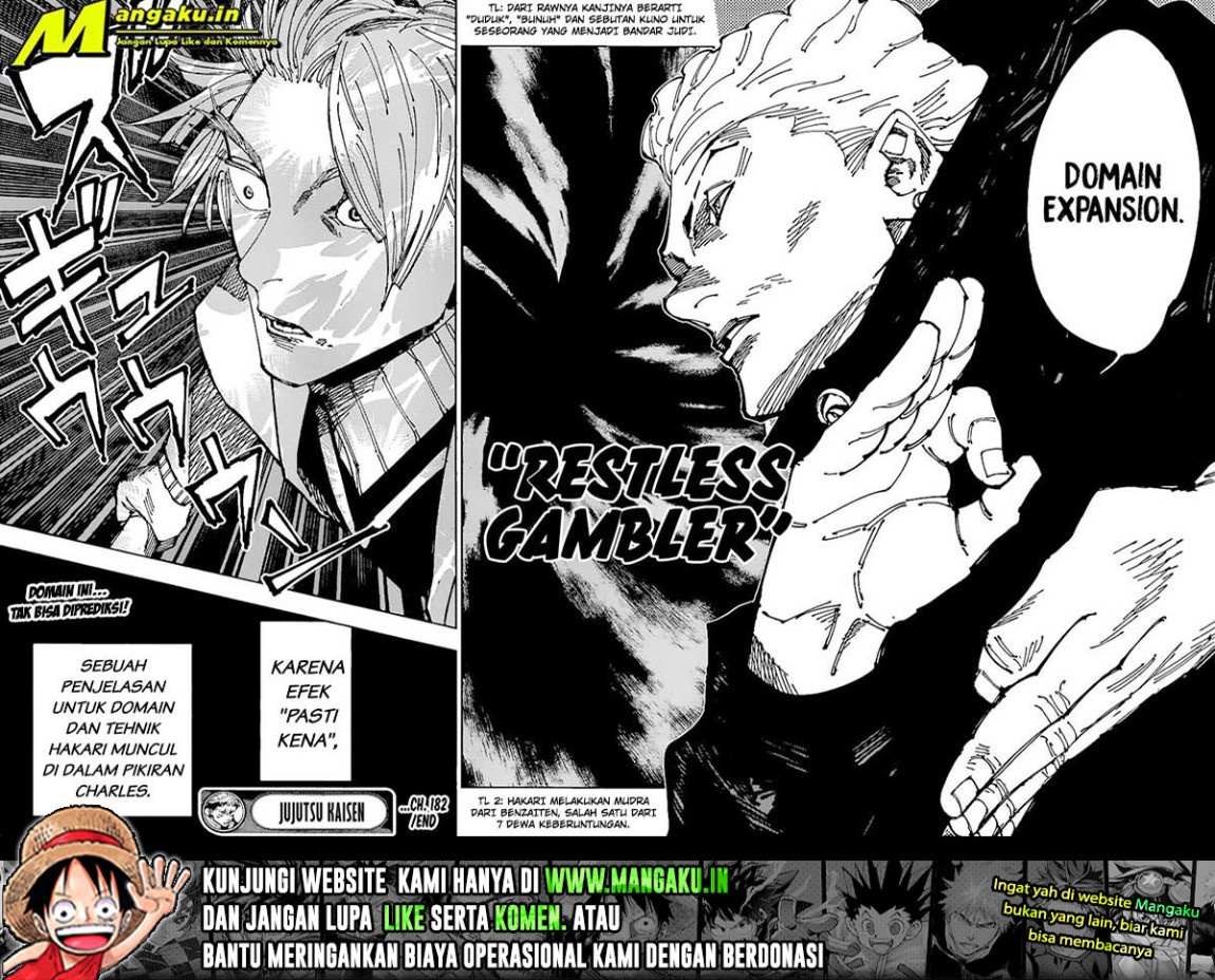 Jujutsu Kaisen — Chapter 182, halaman 12