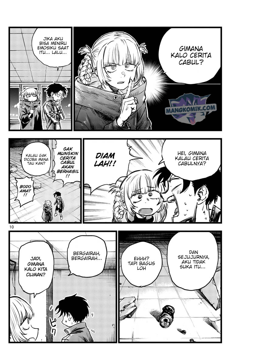 Yofukashi no Uta — Chapter 107, halaman 11