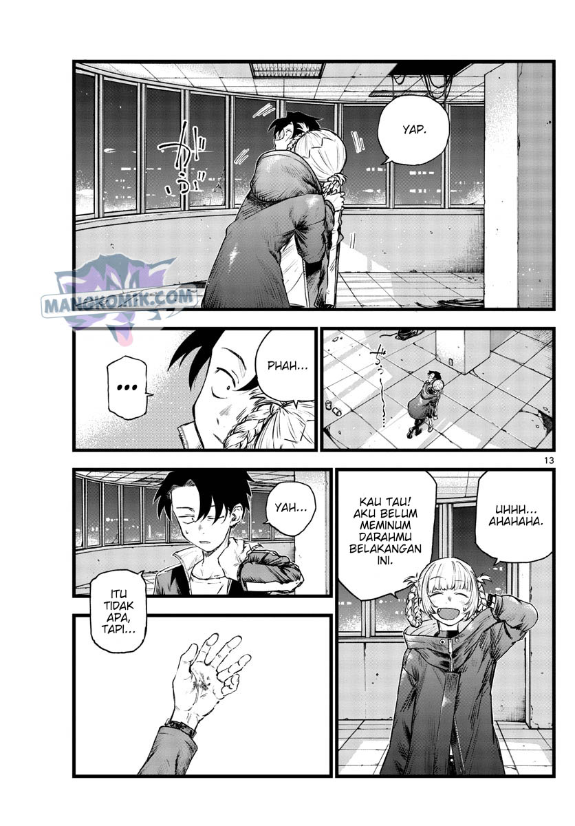 Yofukashi no Uta — Chapter 107, halaman 14