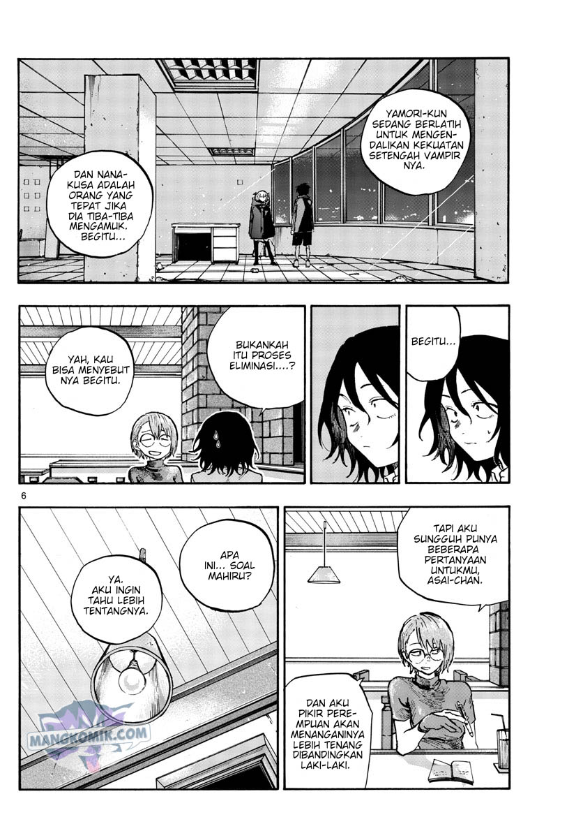 Yofukashi no Uta — Chapter 107, halaman 7