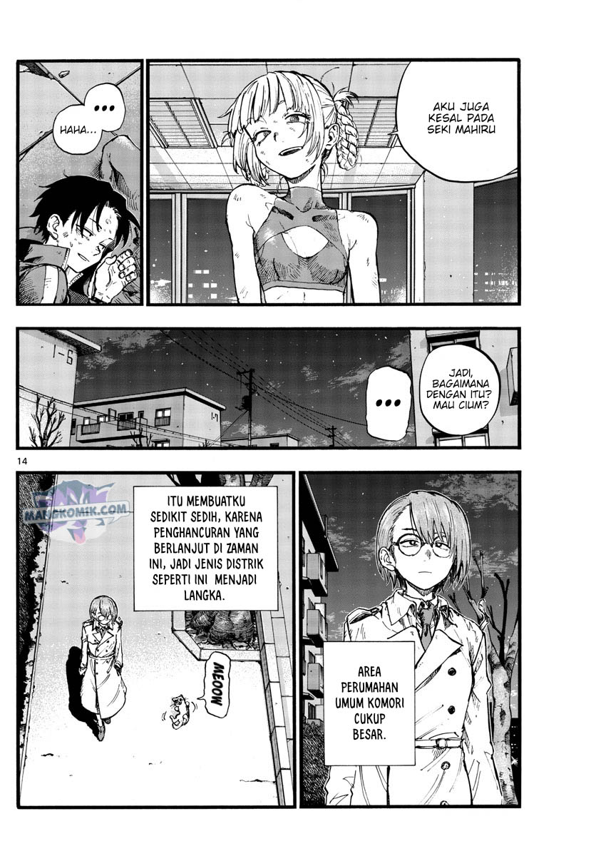Yofukashi no Uta — Chapter 109, halaman 15