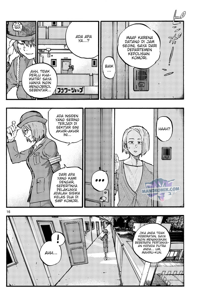 Yofukashi no Uta — Chapter 109, halaman 17