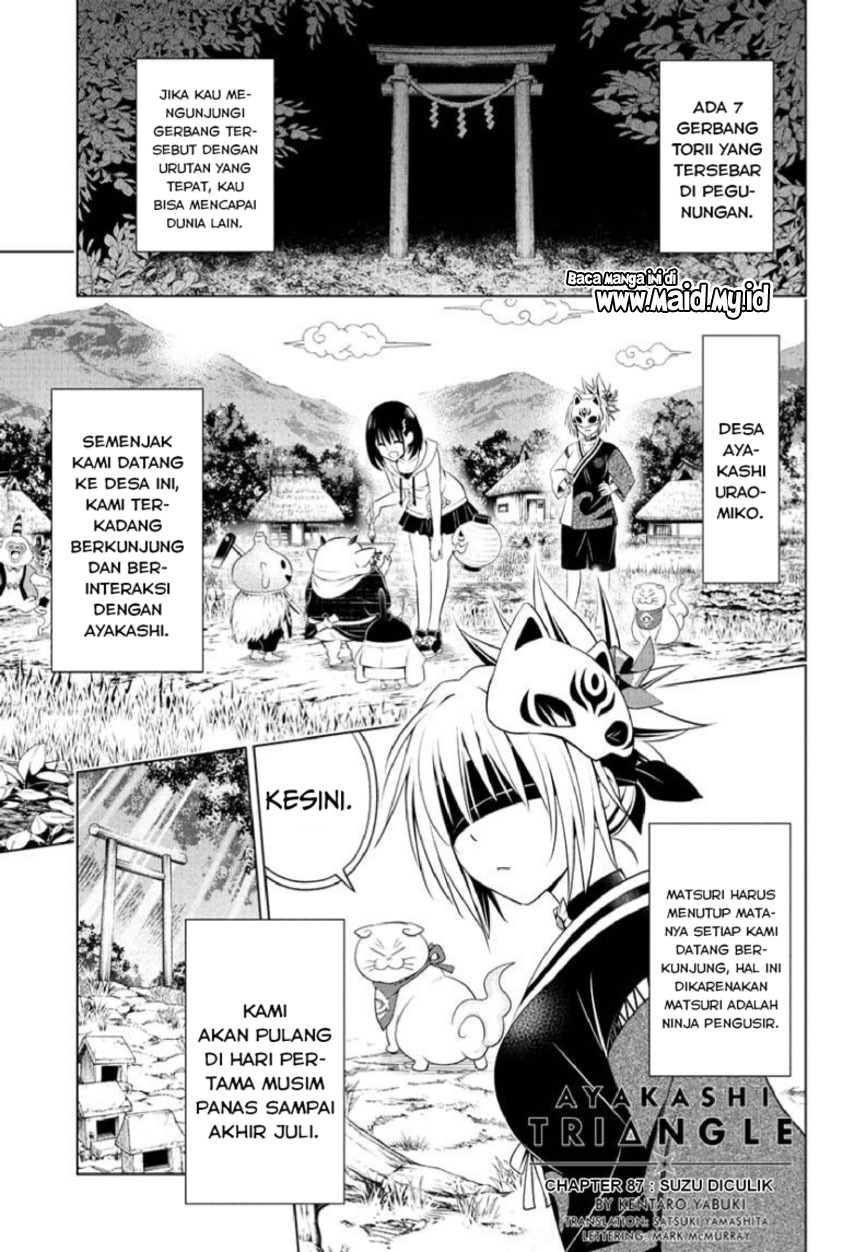 Ayakashi Triangle — Chapter 87, halaman 3