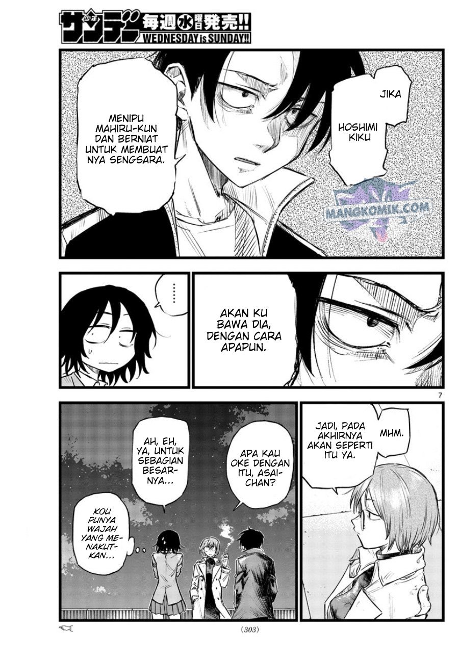 Yofukashi no Uta — Chapter 111, halaman 7
