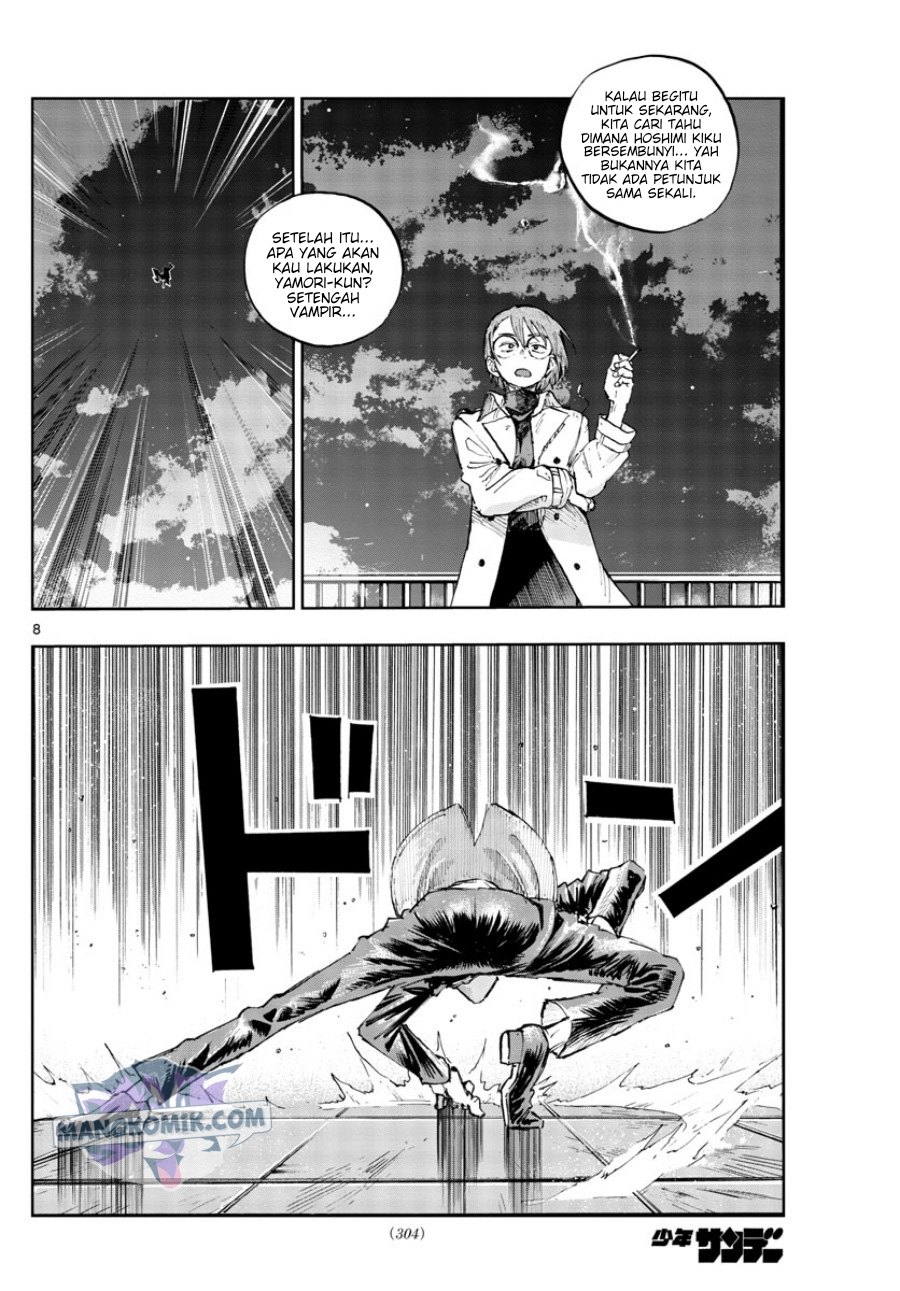 Yofukashi no Uta — Chapter 111, halaman 8