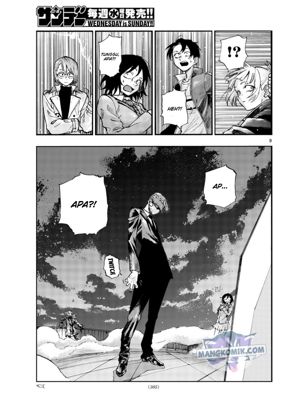 Yofukashi no Uta — Chapter 111, halaman 9