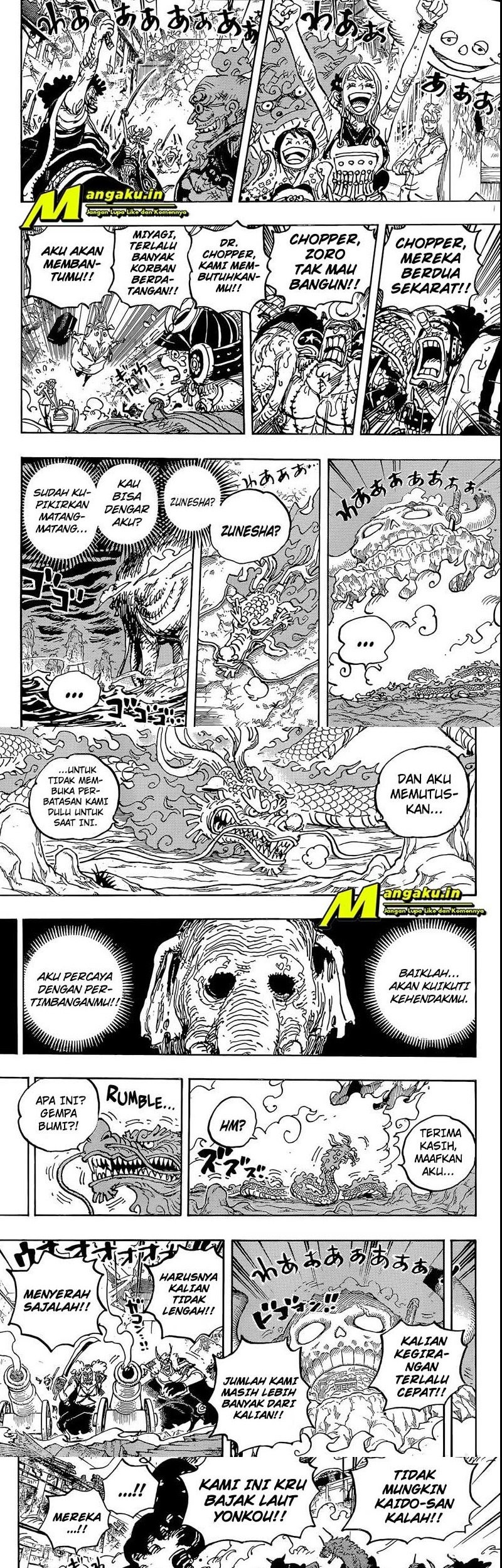 One Piece — Chapter 1050, halaman 5
