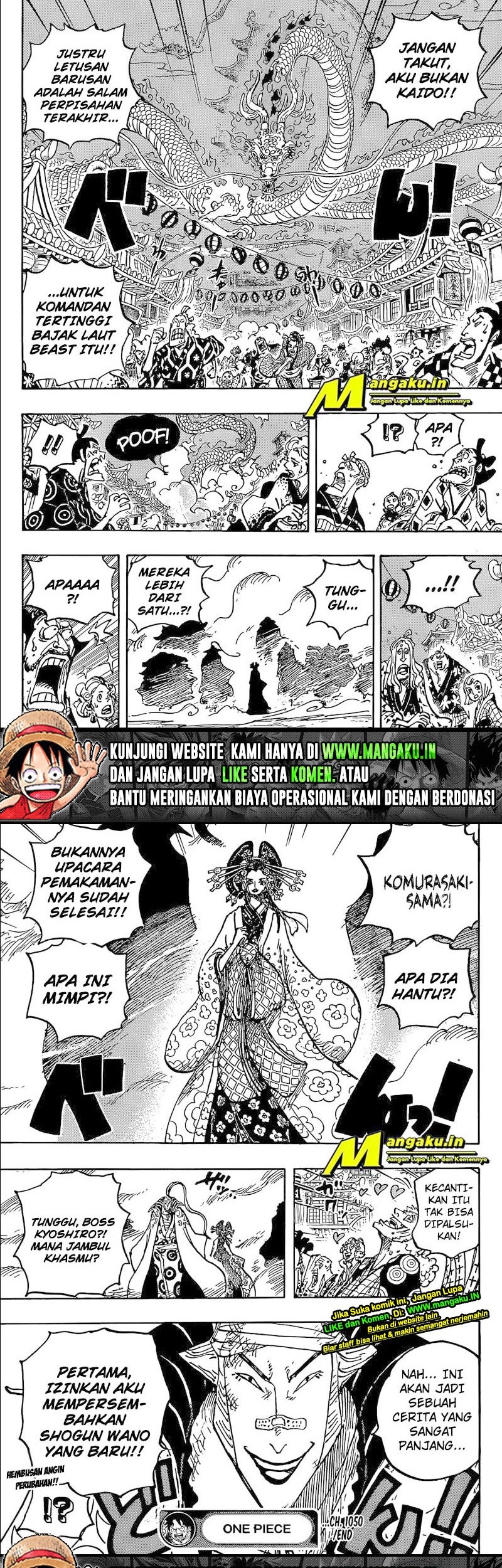 One Piece — Chapter 1050, halaman 8