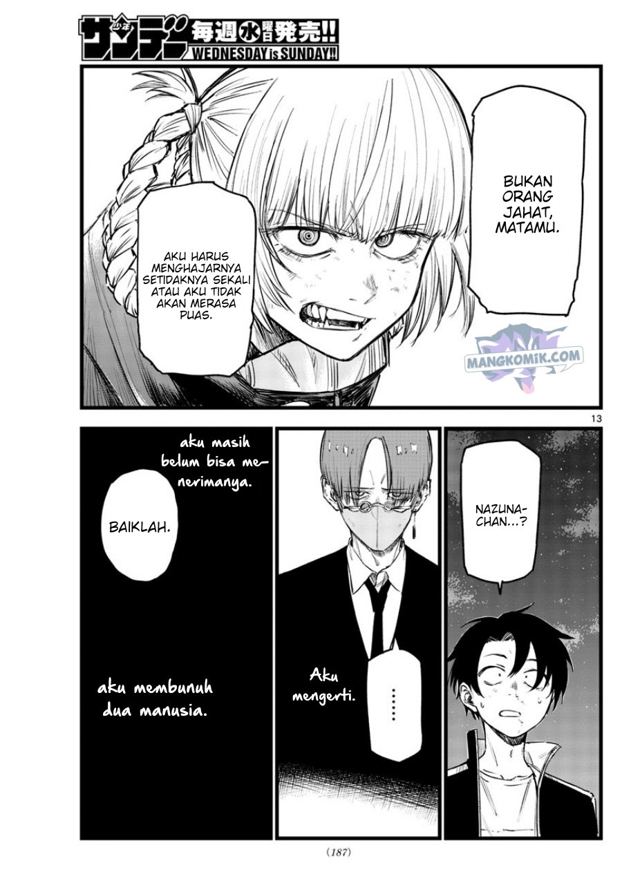 Yofukashi no Uta — Chapter 113, halaman 14
