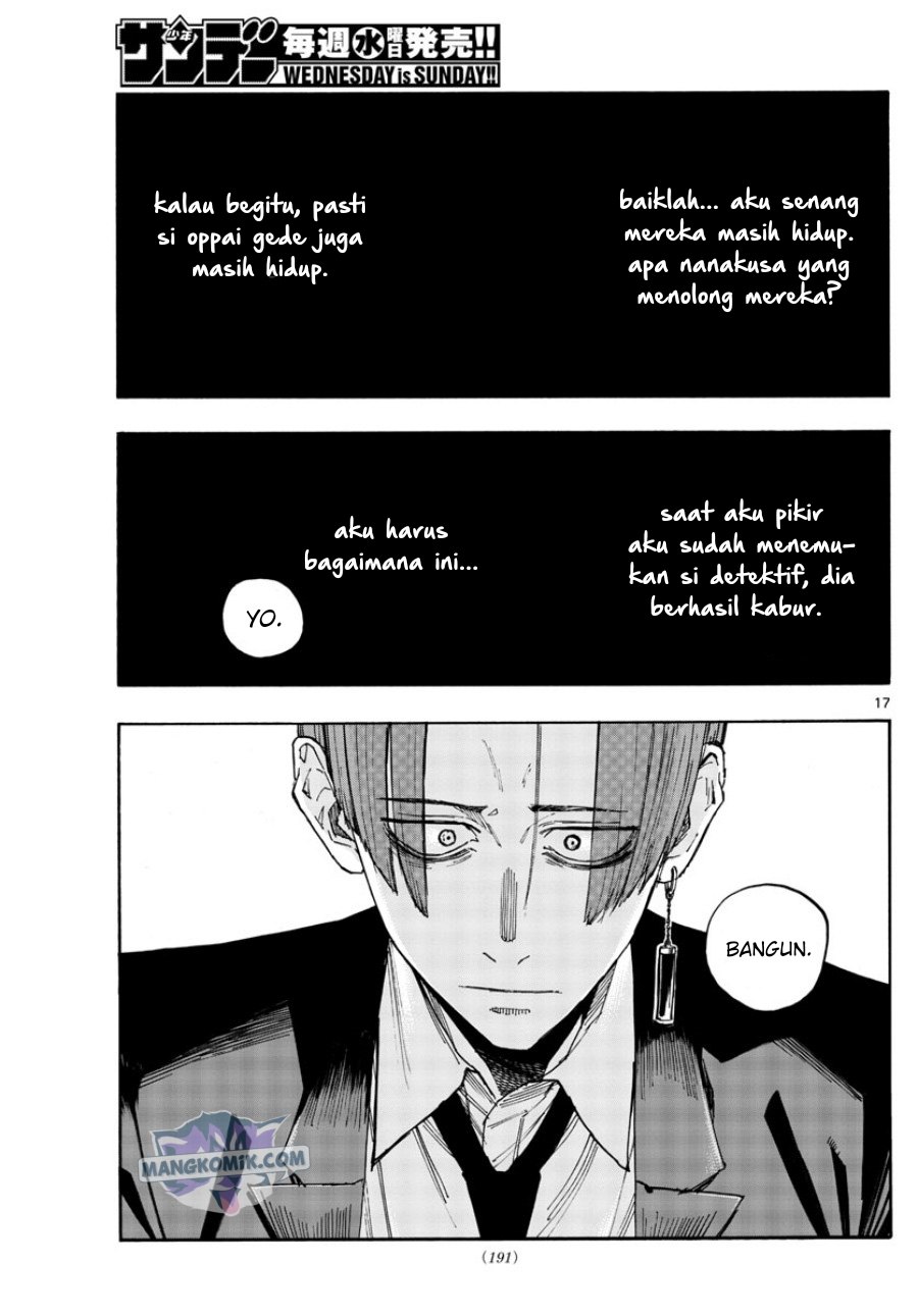 Yofukashi no Uta — Chapter 113, halaman 18