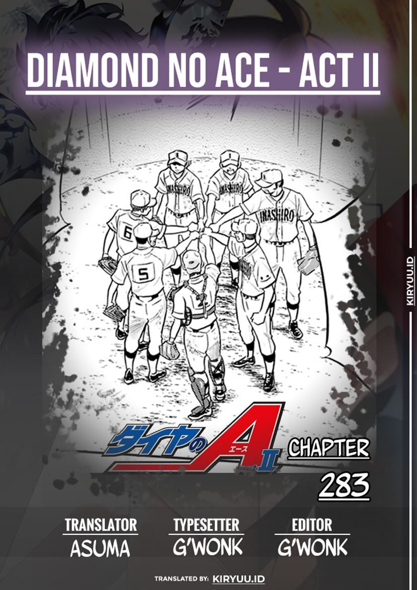 Diamond no Ace Act 2 — Chapter 283, halaman 1