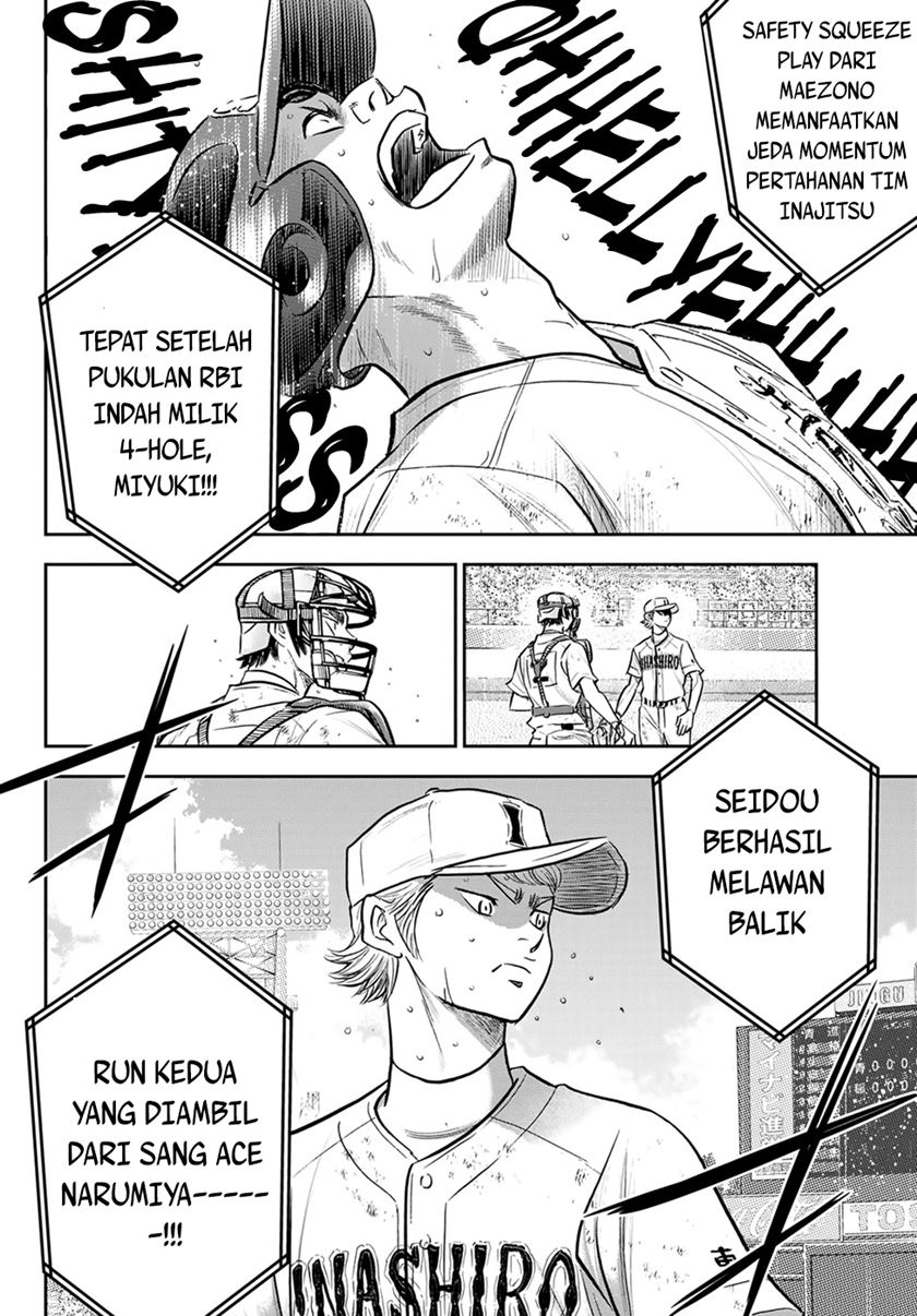 Diamond no Ace Act 2 — Chapter 283, halaman 9