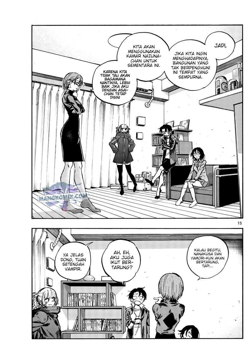 Yofukashi no Uta — Chapter 116, halaman 16