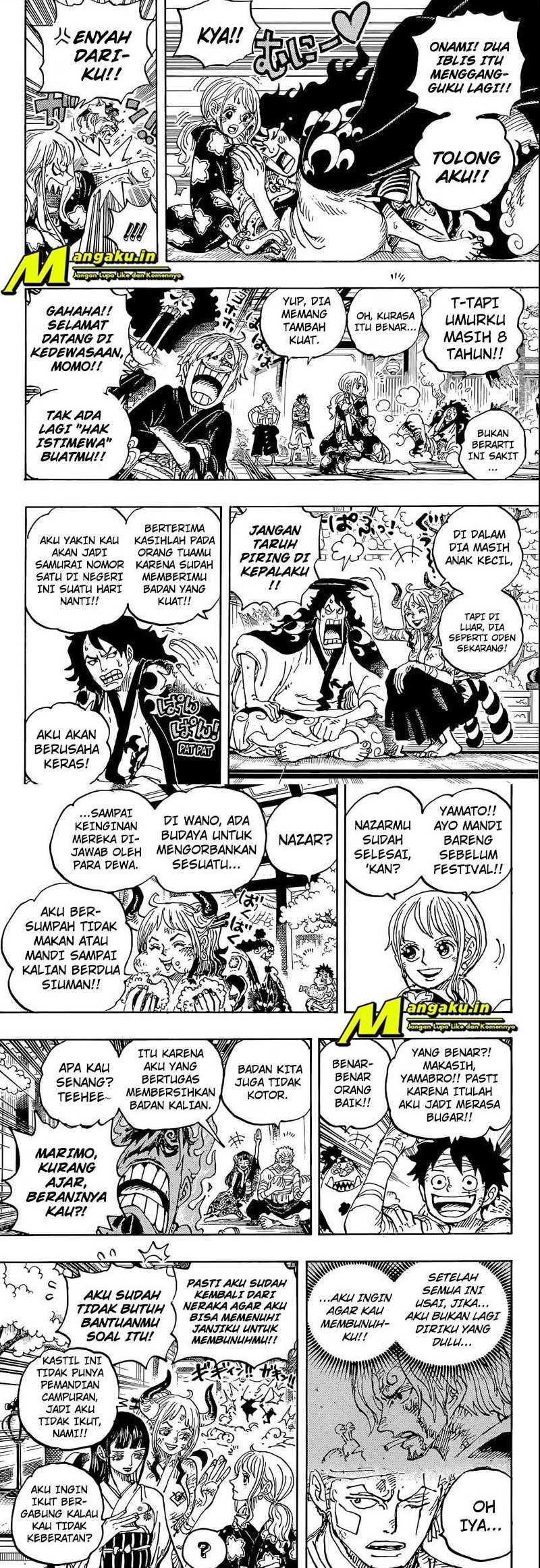 One Piece — Chapter 1052, halaman 7