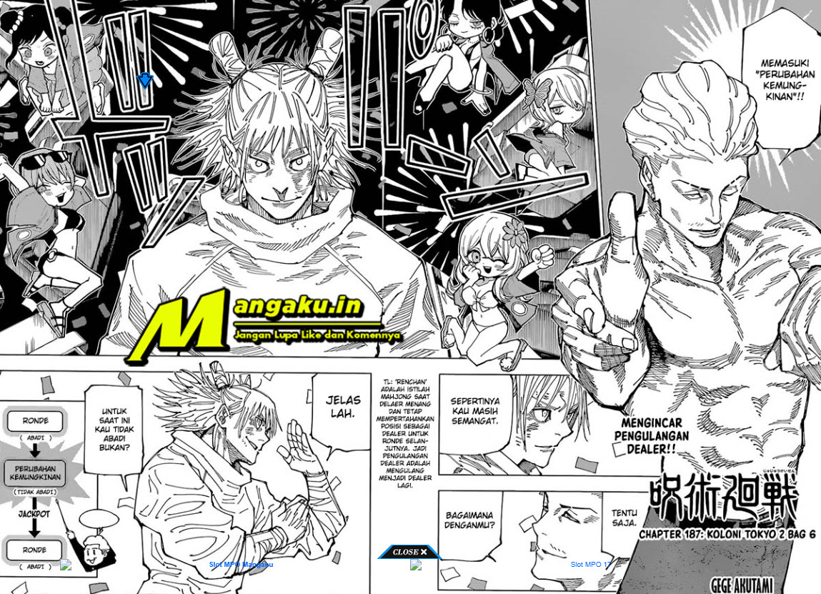Jujutsu Kaisen — Chapter 187, halaman 2