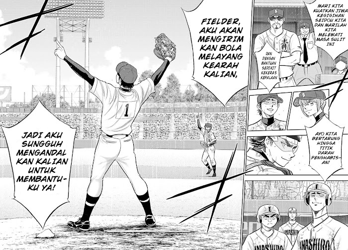 Diamond no Ace Act 2 — Chapter 287, halaman 17