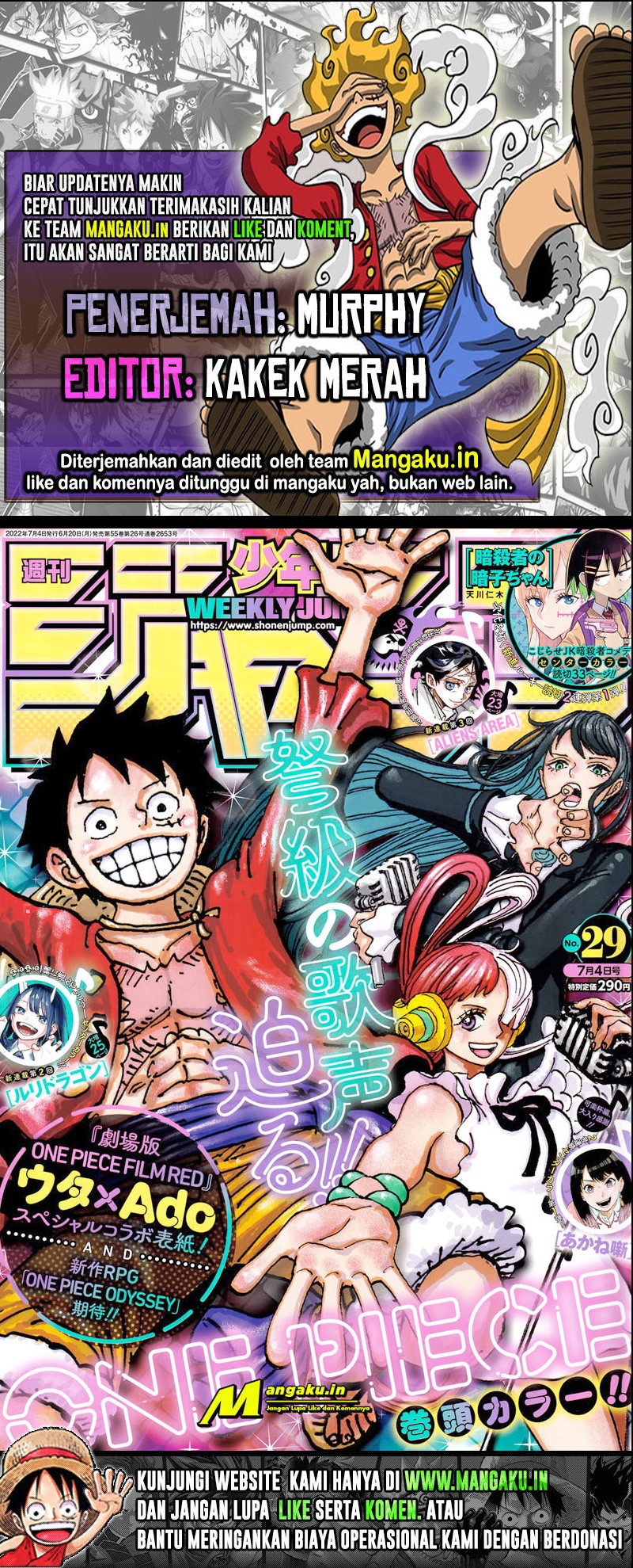 One Piece — Chapter 1053, halaman 1