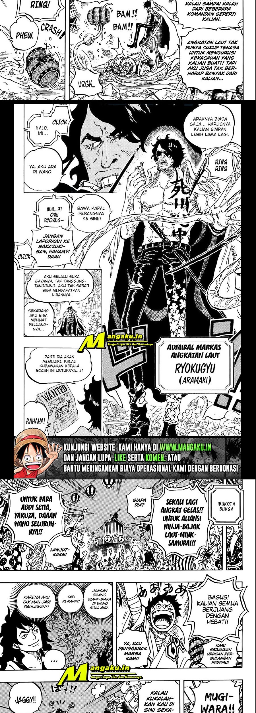 One Piece — Chapter 1053, halaman 8