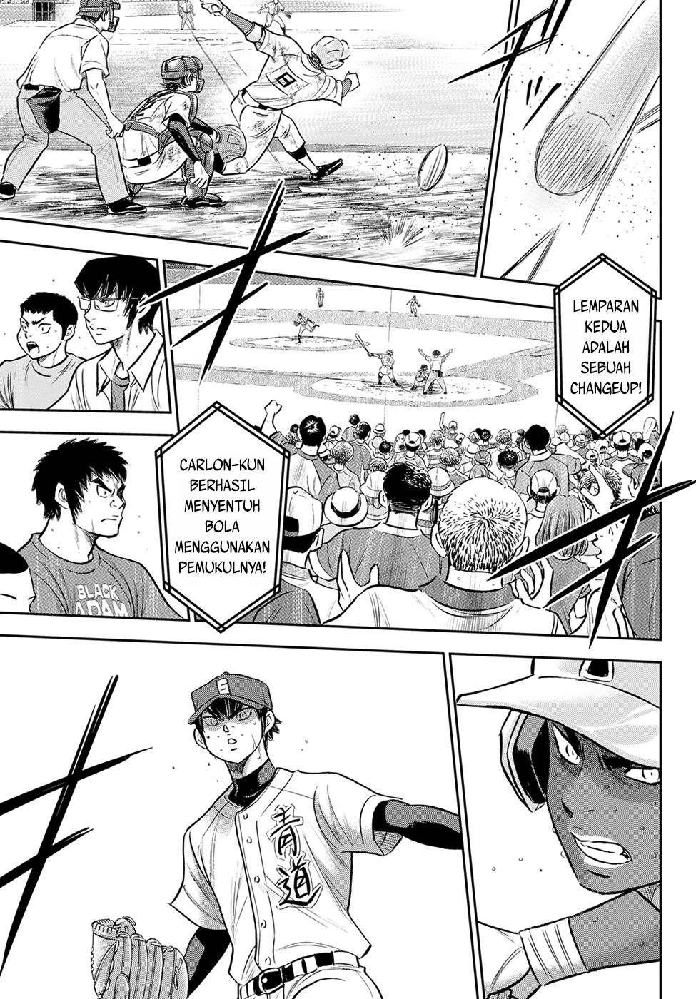 Diamond no Ace Act 2 — Chapter 289, halaman 13