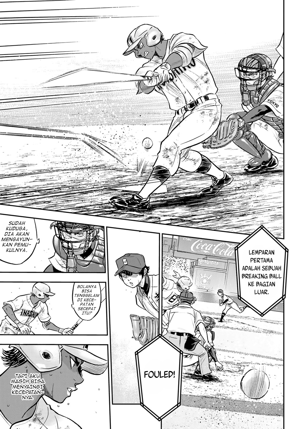 Diamond no Ace Act 2 — Chapter 289, halaman 9