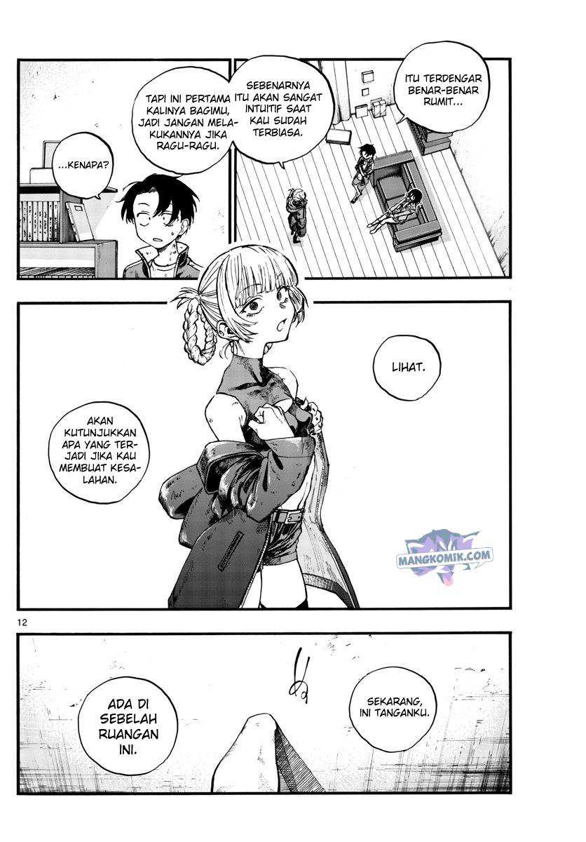 Yofukashi no Uta — Chapter 117, halaman 13