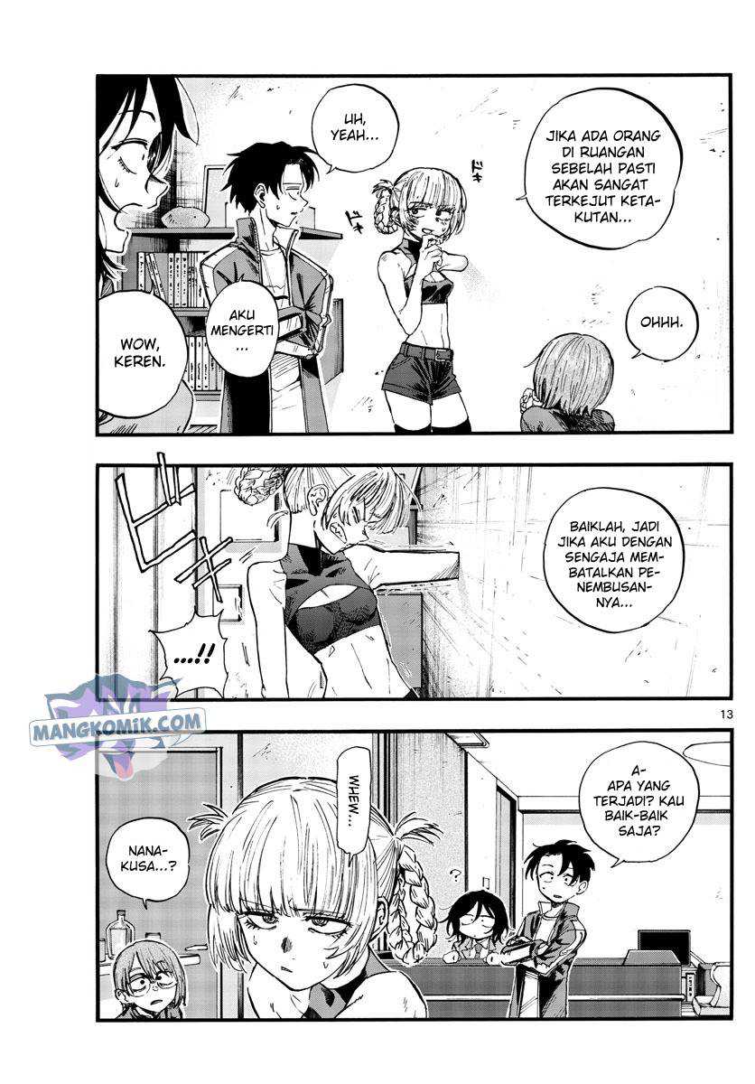 Yofukashi no Uta — Chapter 117, halaman 14