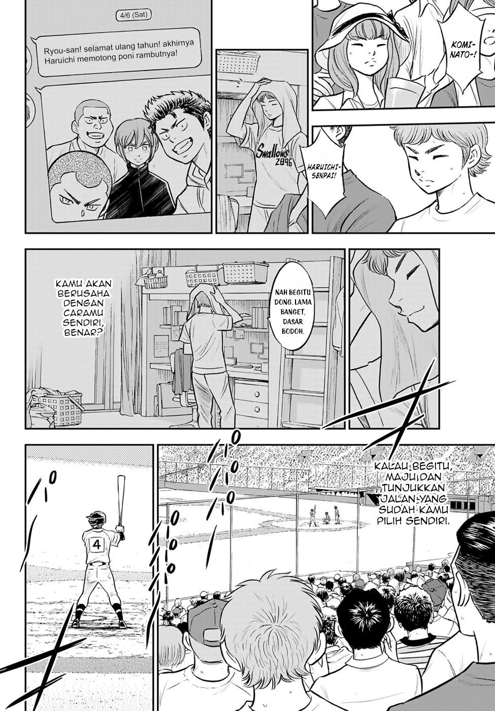 Diamond no Ace Act 2 — Chapter 290, halaman 10