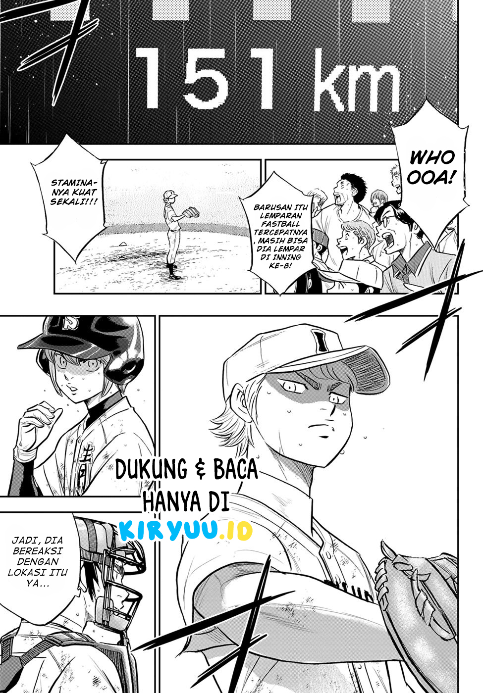 Diamond no Ace Act 2 — Chapter 290, halaman 13