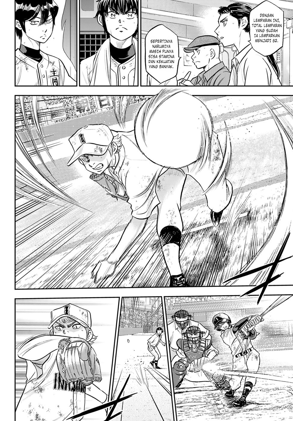 Diamond no Ace Act 2 — Chapter 290, halaman 14