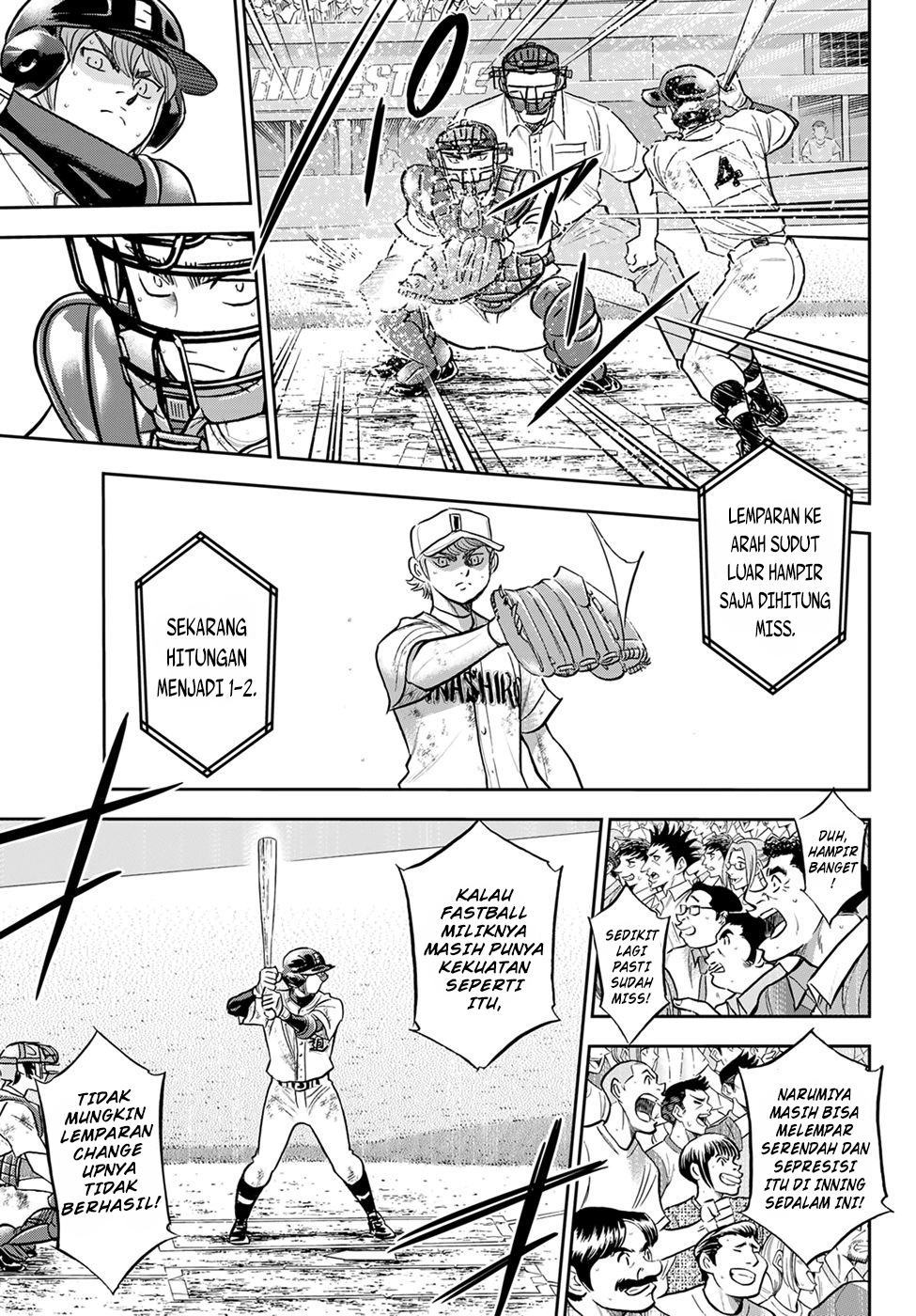 Diamond no Ace Act 2 — Chapter 290, halaman 15