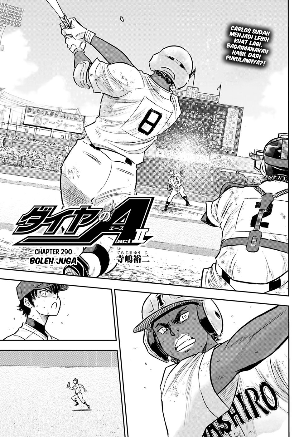Diamond no Ace Act 2 — Chapter 290, halaman 3