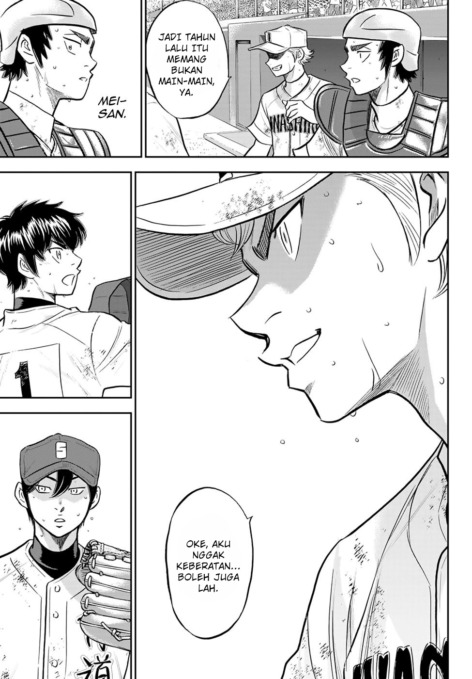 Diamond no Ace Act 2 — Chapter 290, halaman 7