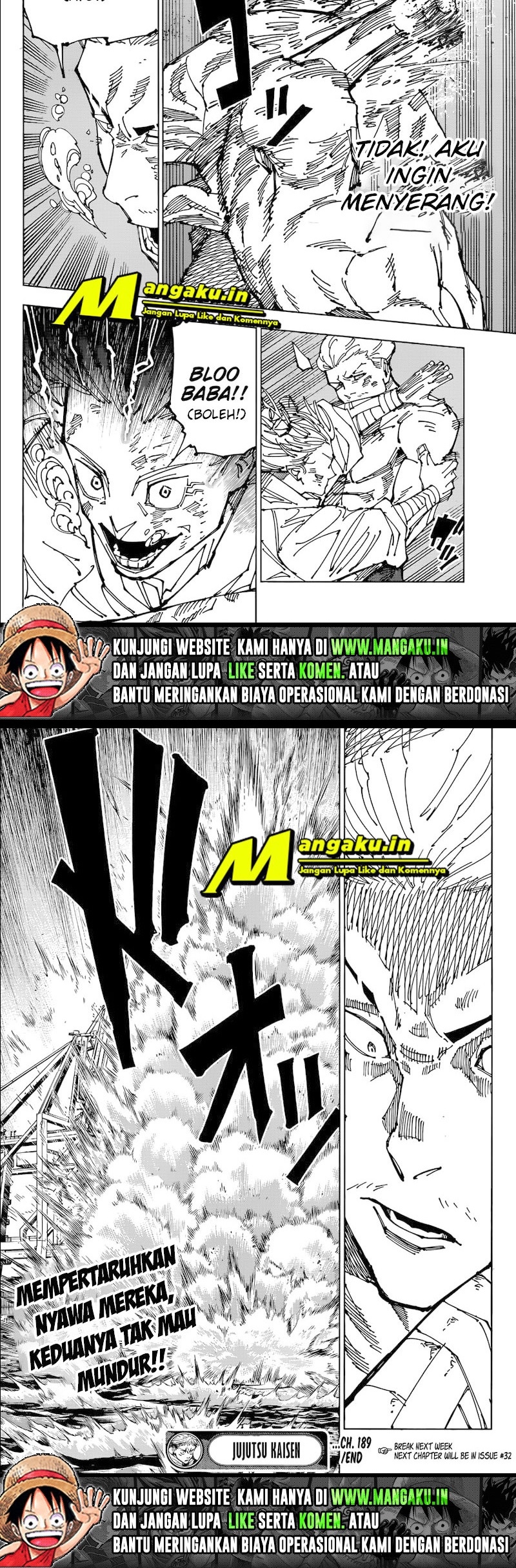 Jujutsu Kaisen — Chapter 189, halaman 11