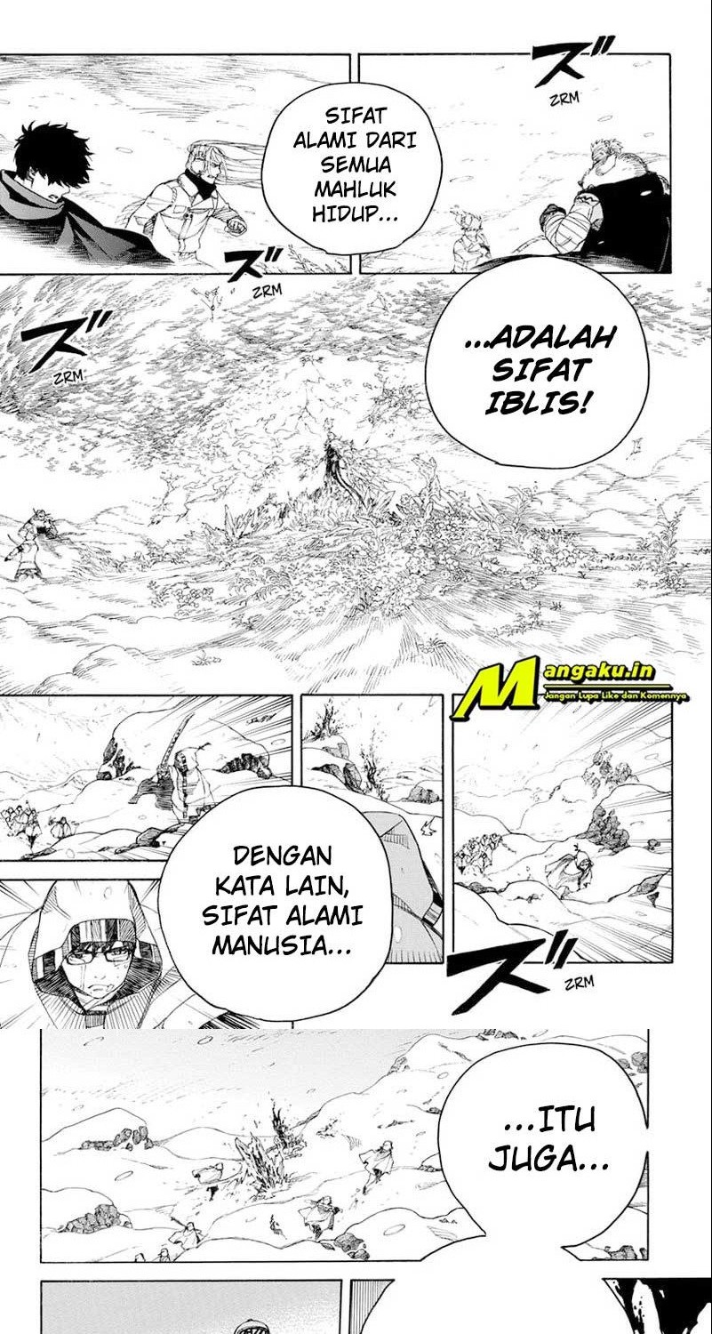 Ao no Exorcist — Chapter 134.2, halaman 4