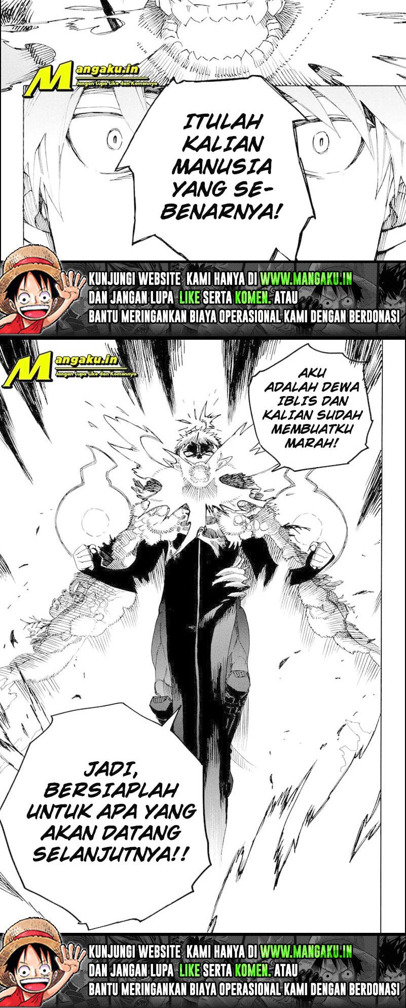 Ao no Exorcist — Chapter 134.2, halaman 11