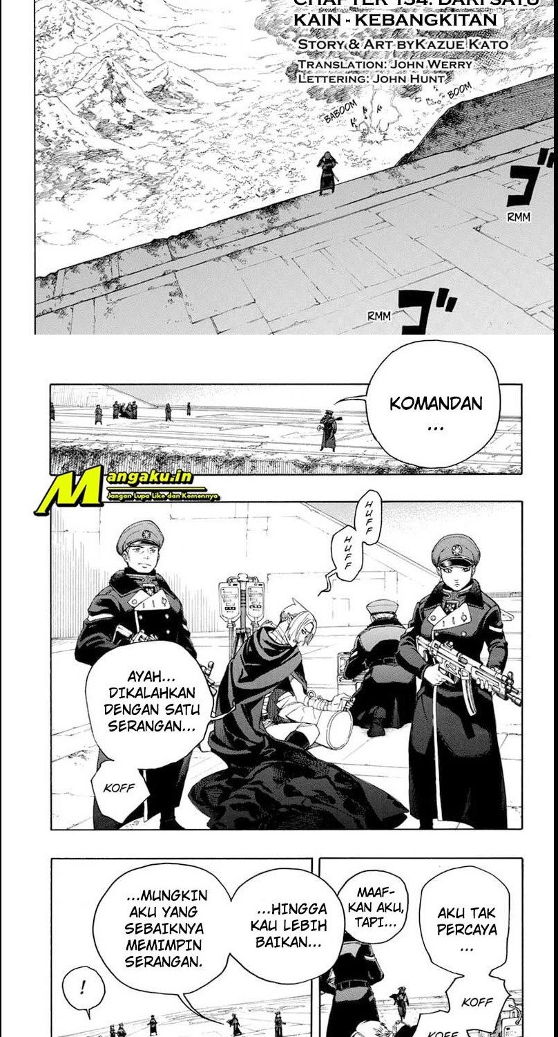 Ao no Exorcist — Chapter 134.1, halaman 2