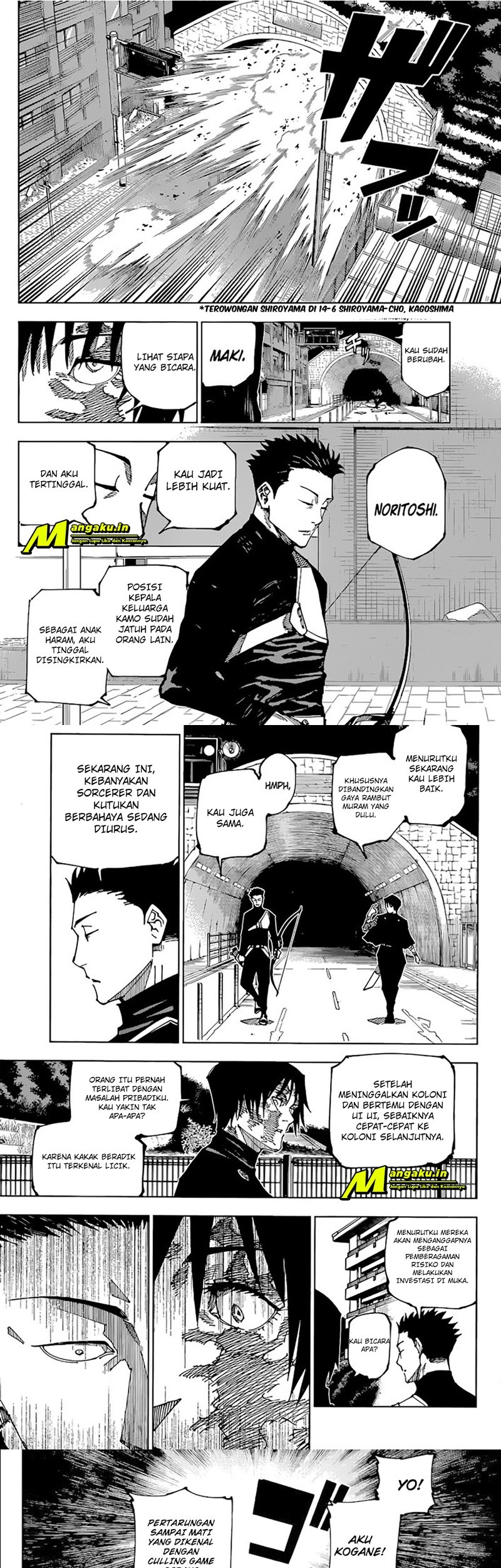 Jujutsu Kaisen — Chapter 190, halaman 8