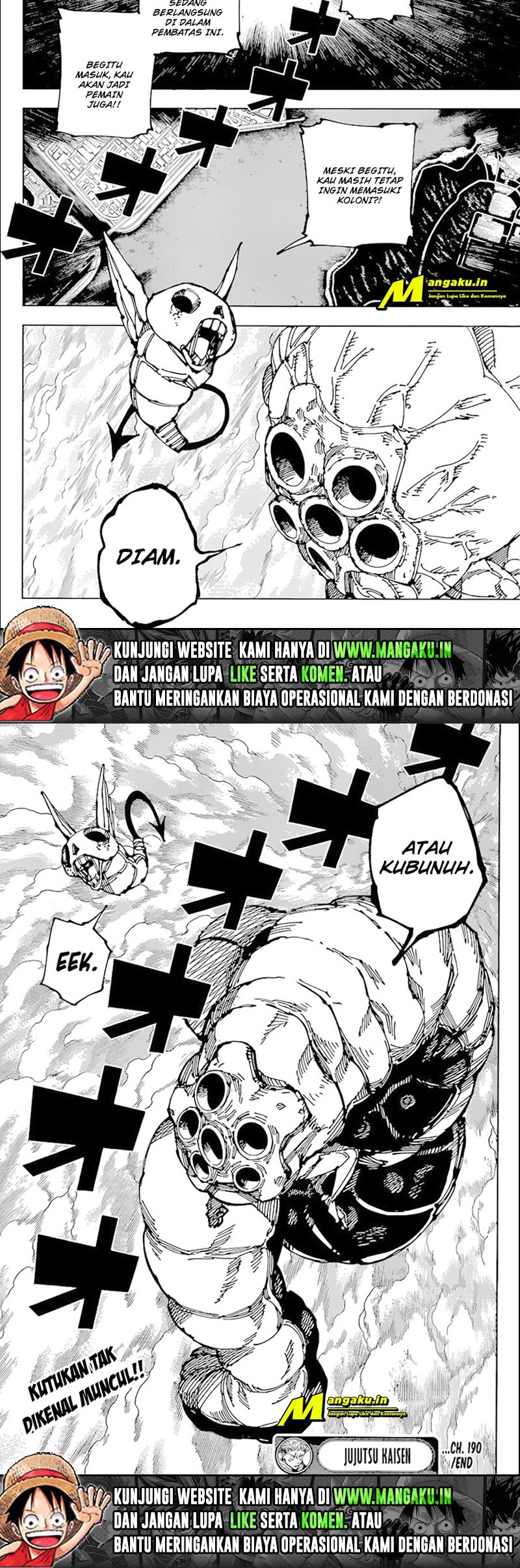 Jujutsu Kaisen — Chapter 190, halaman 9