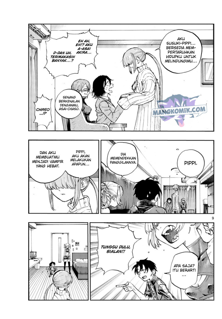 Yofukashi no Uta — Chapter 121, halaman 10