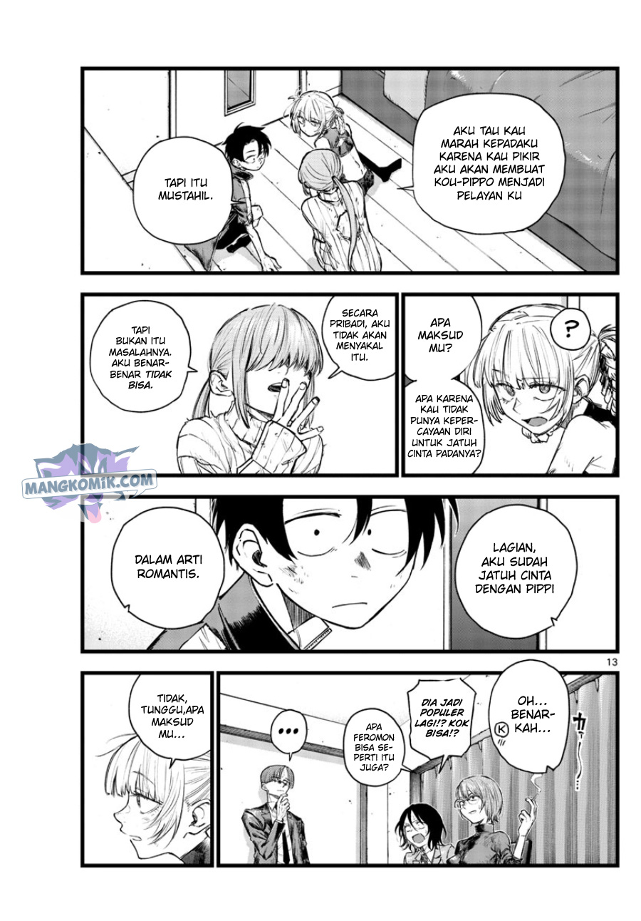 Yofukashi no Uta — Chapter 121, halaman 14