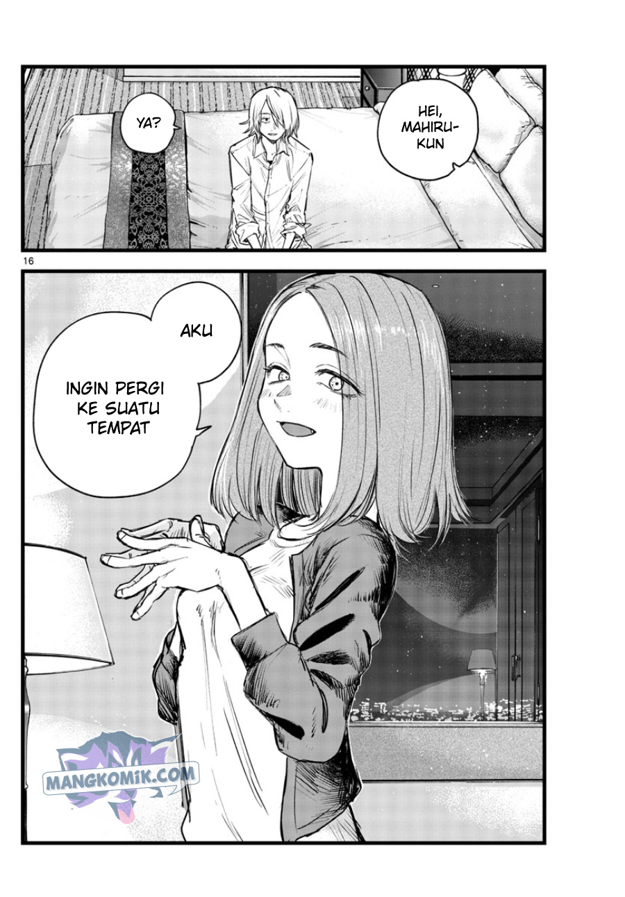 Yofukashi no Uta — Chapter 121, halaman 17