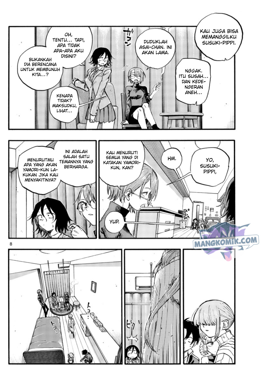 Yofukashi no Uta — Chapter 121, halaman 9