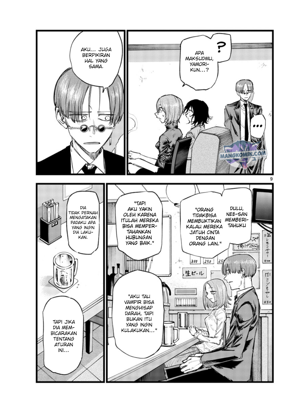 Yofukashi no Uta — Chapter 122, halaman 10