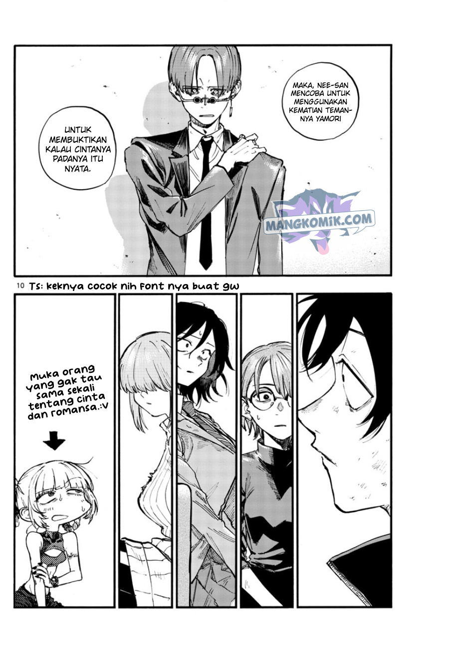 Yofukashi no Uta — Chapter 122, halaman 11