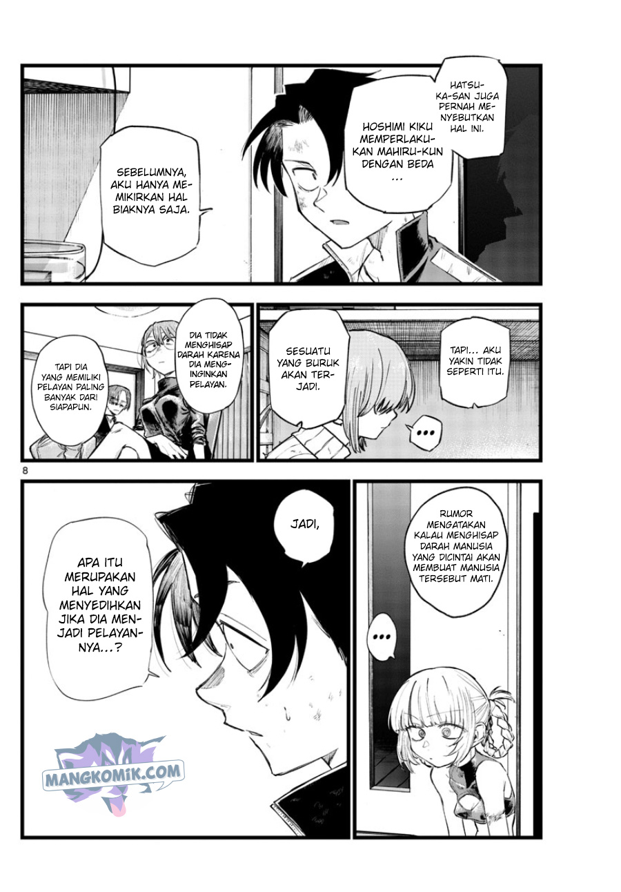 Yofukashi no Uta — Chapter 122, halaman 9