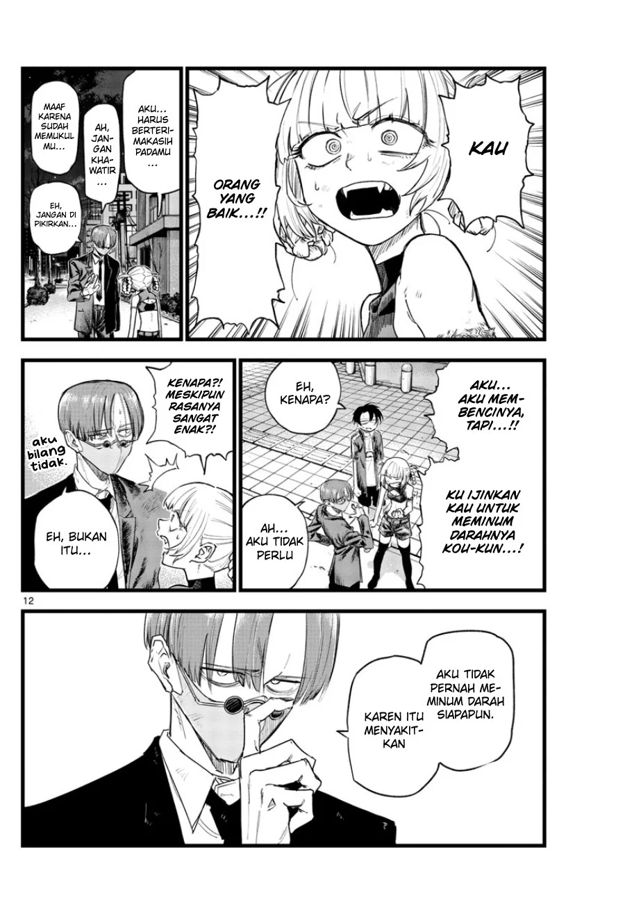 Yofukashi no Uta — Chapter 123, halaman 13